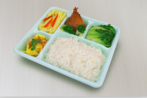 客户说：吃快餐，当然选择摩登7快餐