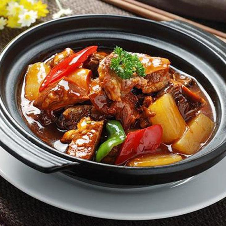 摩登7快餐推荐菜肴——萝卜牛腩