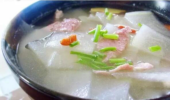 夏日清凉食谱——冬瓜汤