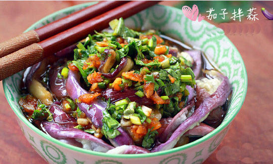 【茄子拌蒜】低盐少油又美味的家常菜！