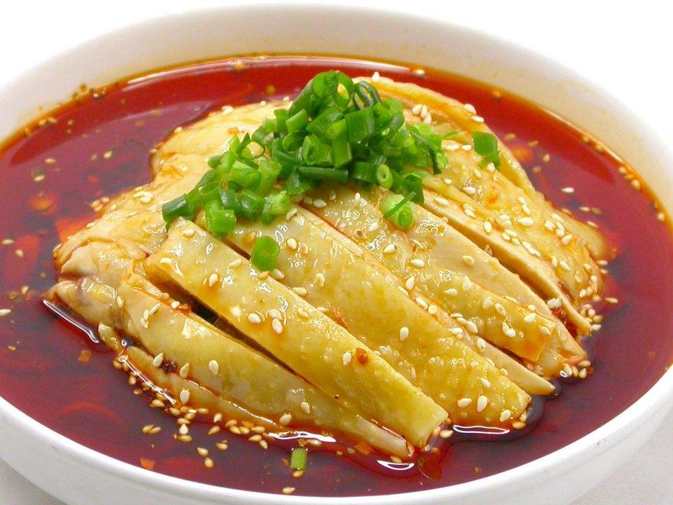 四川名菜“口水鸡”，麻辣鲜香忍不住