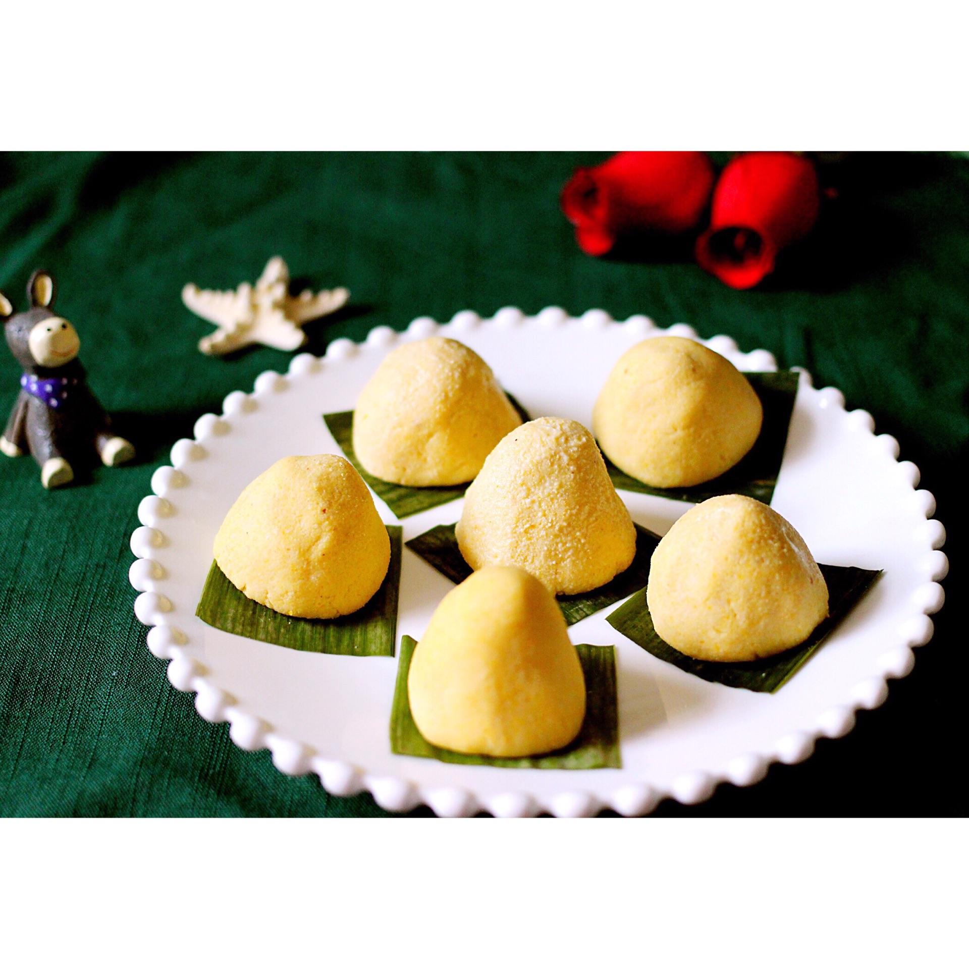 做法超简单的软糯奶香窝窝头，养生又美味！ 