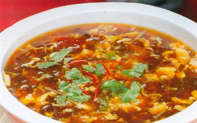 喝一碗香浓酸爽的经典川味酸辣汤，实在是太过瘾了吧！