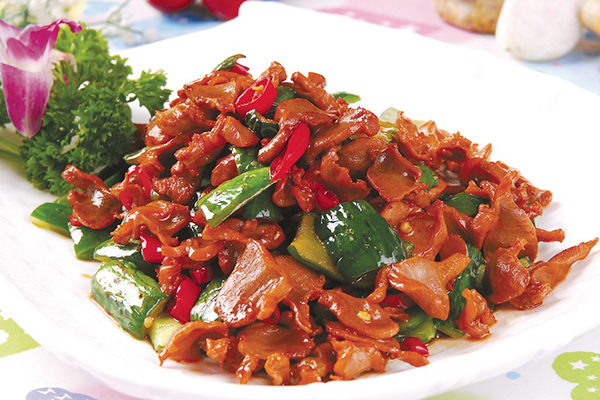 香辣鸡杂，配上一碗米饭简直就是舌尖上的享受