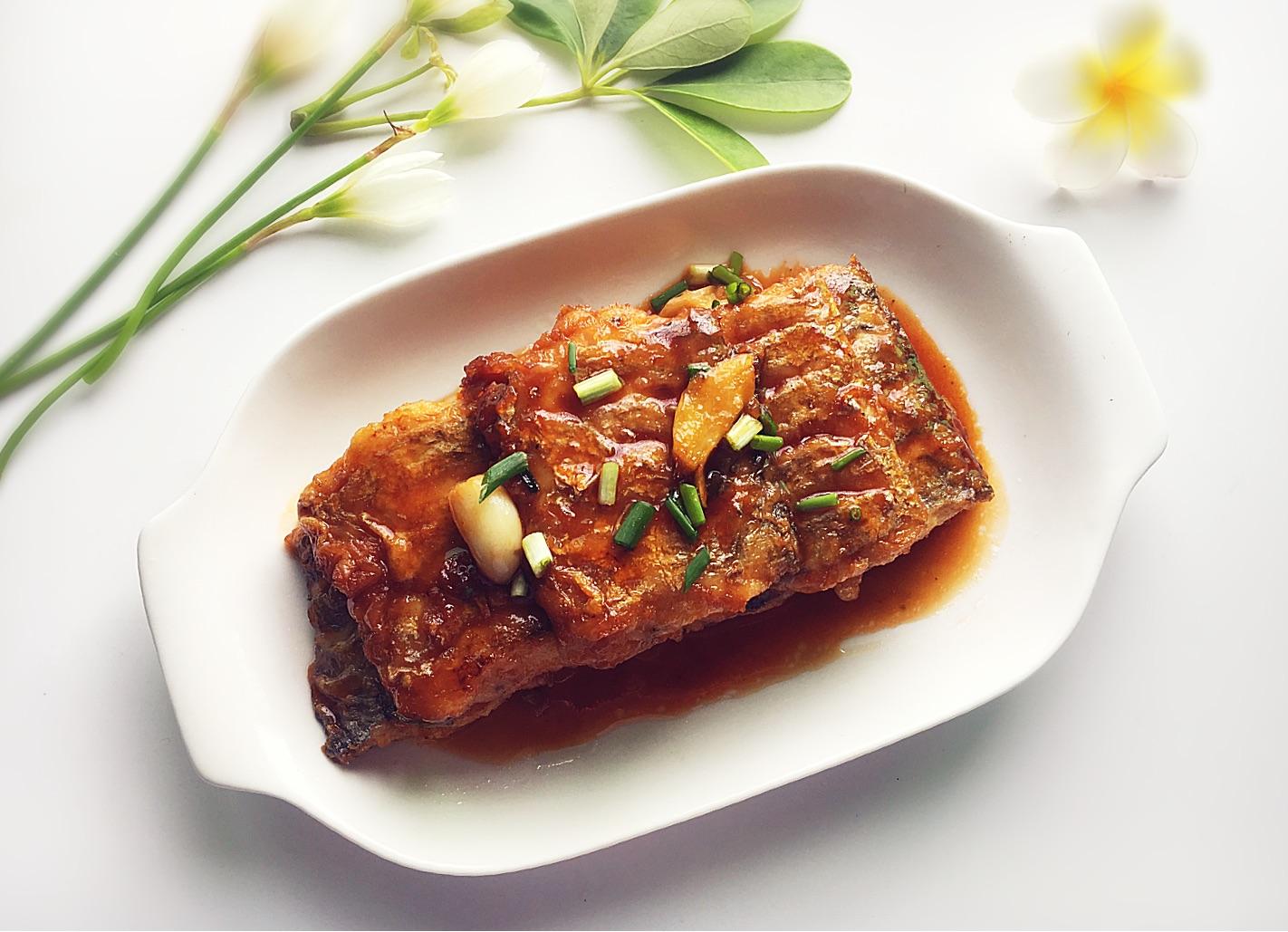 番茄糖醋带鱼，酸酸甜甜带鱼吃出新口味