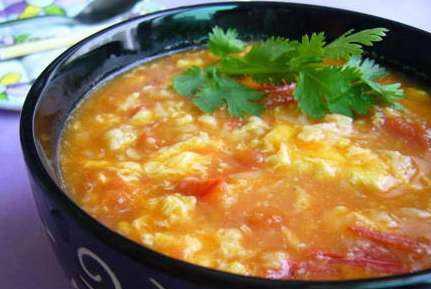 酸香鲜美的番茄疙瘩汤，好吃到肚子撑