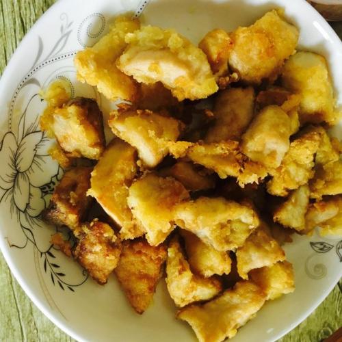 年夜饭离不开的简单健康小零食：椒盐脆皮杏鲍菇