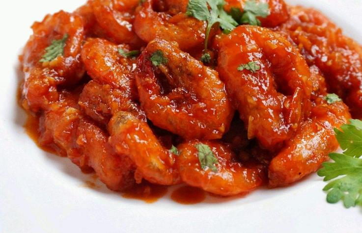 酸甜开胃的茄汁大虾，汤汁浓稠美味又下饭 