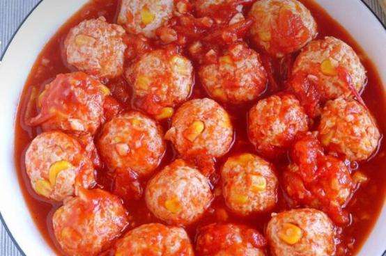 【番茄鸡肉丸】美味又低脂的鸡胸肉这样吃最美味