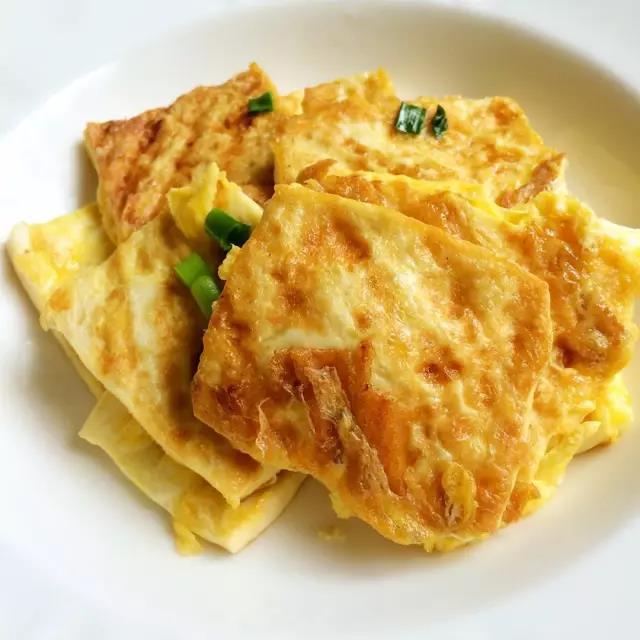 鸡蛋配豆腐，简单易学又好吃！