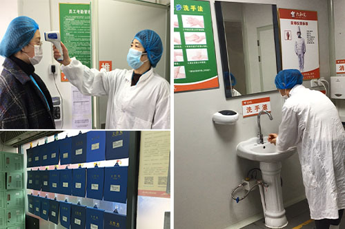 摩登7快餐开展复工后职工就餐防疫战！