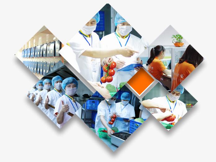 摩登7专业制作健康营养的学生餐